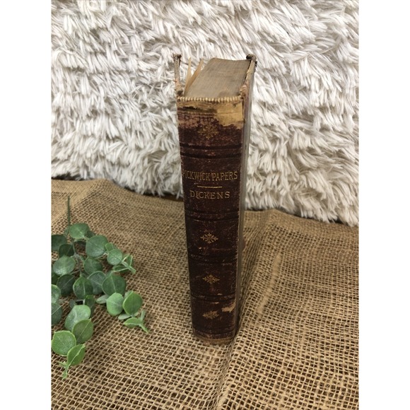 The Posthumous Papers Of The Pickwick Club Charles Dickens Reprint of First Ed. - Picture 10 of 12